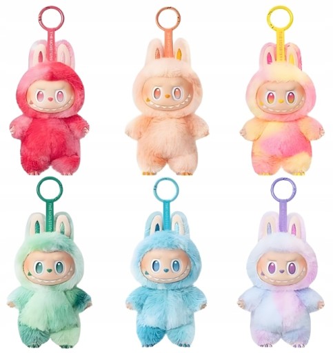 LABUBU LUCK saaa☆ MASKOTKA LABUBU HAVE A SEAT ZESTAW 6 SZT LALKA BRELOK