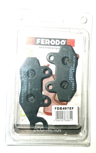 Ferodo fdb497ef тормозные колодки Kymco agility