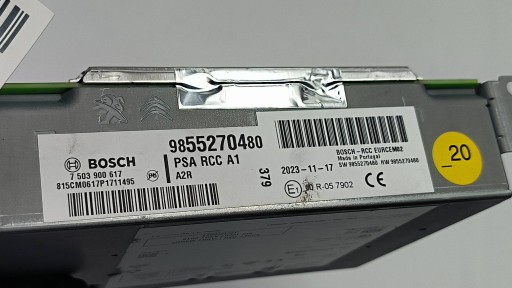 RADIO Radio 9855270480 OPEL CORSA F