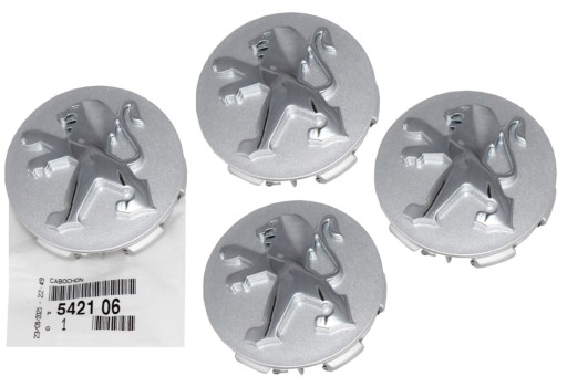 КОВПАЧКИ ДЛЯ ЛЕГКОСПЛАВНИХ ДИСКІВ PEUGEOT 107 207 307 308