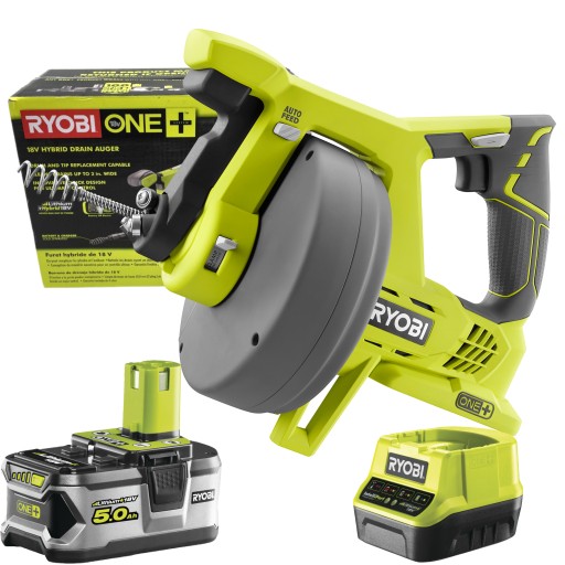 RYOBI R18DA PRZEPYCHACZ RUR AKUMULATOROWY 18V +5Ah (4892210182913