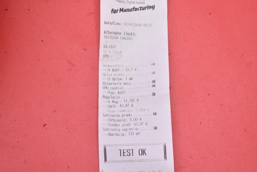 lichtmaschine test 7796125 BMW X5 E70 3.0 D 235 KM 06-10