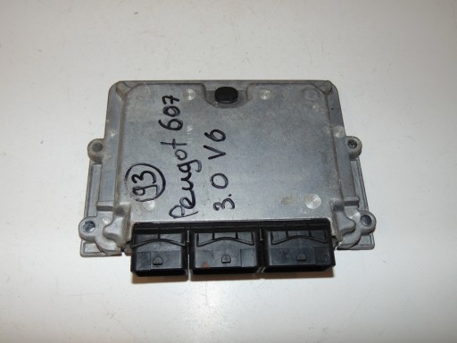 0261206742 - Комп'ютер контролер двигуна peugeot 607 3.0 9639863180