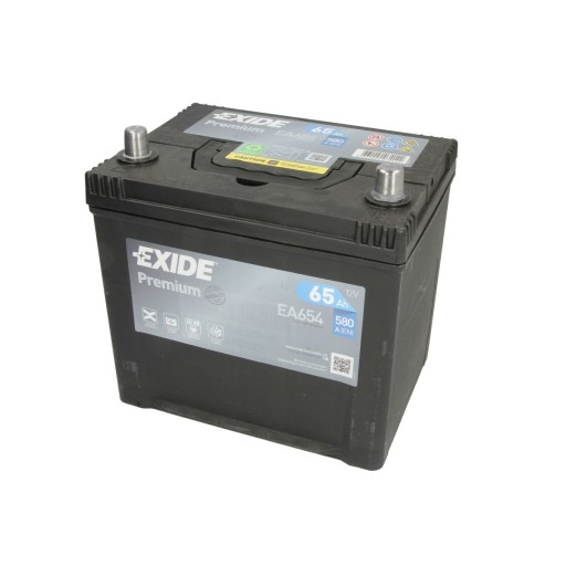 АККУМУЛЯТОР EXIDE PREMIUM 65AH 580A P+ изображение 1