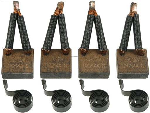 SB9024(LETRIKA) - Вугільні щітки стартера as-pl sb9024 (letrika)