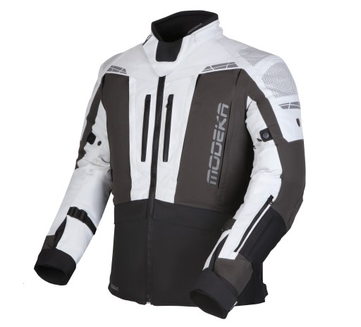 Куртка Modeka HYDRON XXL, пепельно-серый черный
