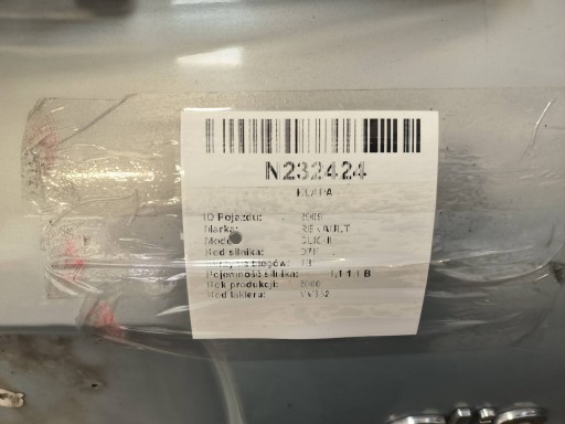 PORTELLONE POSTERIORE COFANO MV632 RENAULT CLIO II