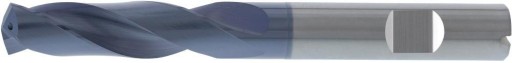 Спіральне свердло VHM SUPRA, хвостовик HB, внутрішній охолоджувач, 4xD