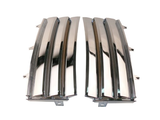 VUB503650PREMIER - ПОВІТРОЗАБІТНИК НА КРИЛО RR L322 ХРОМ (2 ШТ