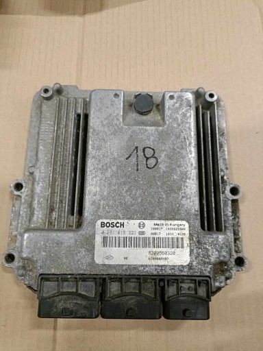 Контроллер компьютера двигателя espace 4 iv laguna 2 ii 2.0 dci 0281015321