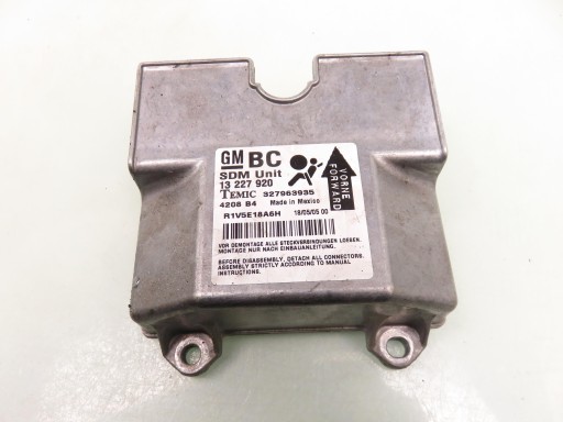 МОДУЛЬ ПОДУШКИ БЕЗОПАСНОСТИ OPEL ASTRA III H 13227920