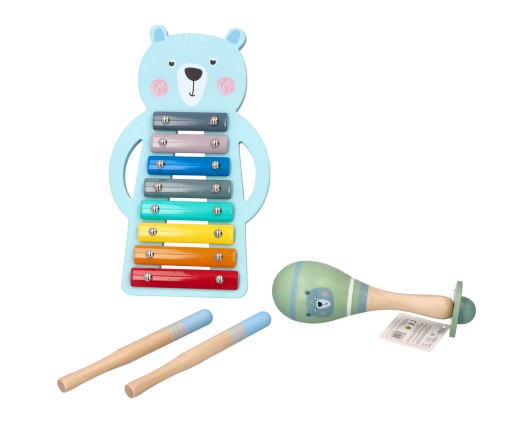 Навчальні інструменти Барвисті маракаси тарілки