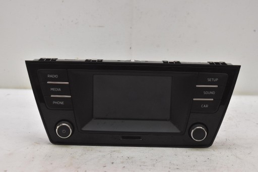 RADIO radio OBSLUGA MEDIOW 6V0035871D SKODA FABIA 3 III NJ 14-18