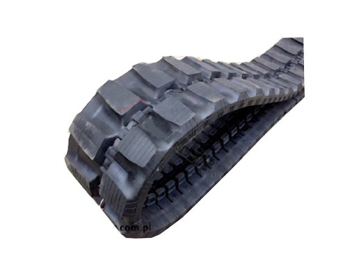 Резиновая гусеница 300x55.5x76 асимметричная