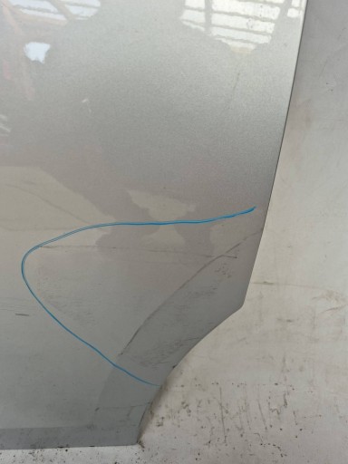 VW CADDY IV 20- MAXI LONG door left rear part rear.