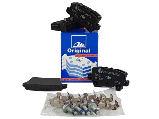 13.0460-5757.2/ZAW - ЗАДНІ ГАЛЬМІВНІ КОЛОДКИ HONDA CIVIC VIII UFO