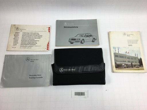 СЕРВІСНА КНИГА НАБІР КЕЙС ІНСТРУКЦІЯ З ЕКСПЛУАТАЦІЇ MERCEDES W124 E-KLAS СЕДАН