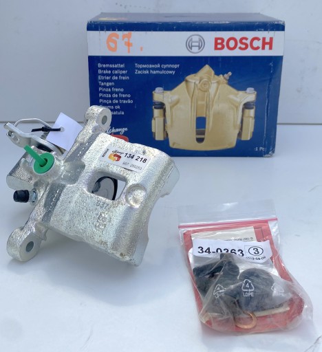 Bosch 0 986 134 218 Суппорт тормозной левый задний KIA PICANTO