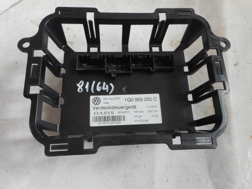 Модуль контроллера крыши vw eos 06-15 1q0959255c