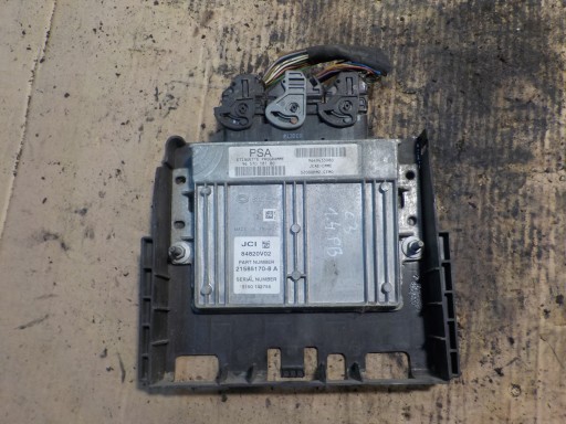 9657018180,84820V02 - Компьютер контроллера двигателя, citroen c3 9657018180, 84820v02