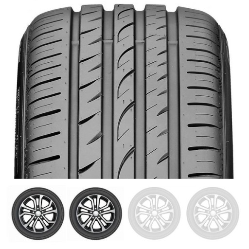 2x літні шини 245 / 45R18 Nexen NFera SU4