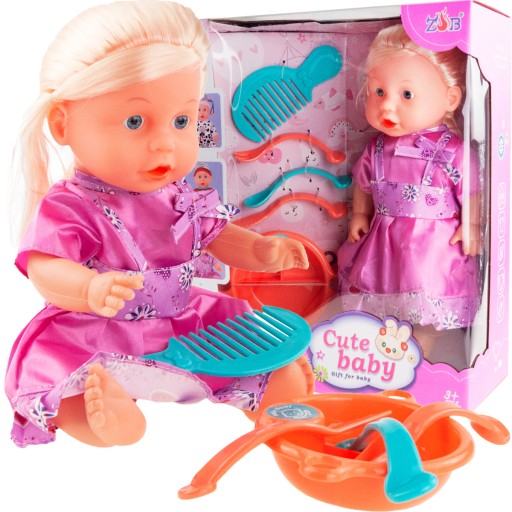 ІНТЕРАКТИВНА ЛЯЛЬКА З АКСЕСУАРАМИ РОЗМОВЛЯЄ, СМІЄТЬСЯ