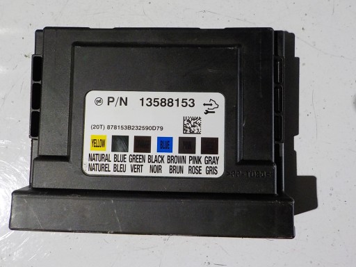 OPEL ASTRA J Module BSI UCH 13588153 OPEL UPC