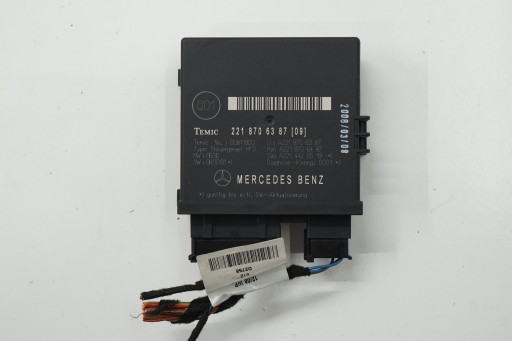 2218706387 - Mercedes s w221 08r модуль контроллера крышки багажника a2218706387