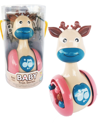 BUBBLE WSTAŃKA Pink Fudge ВИДАЄ ЗВУКИ 6М+