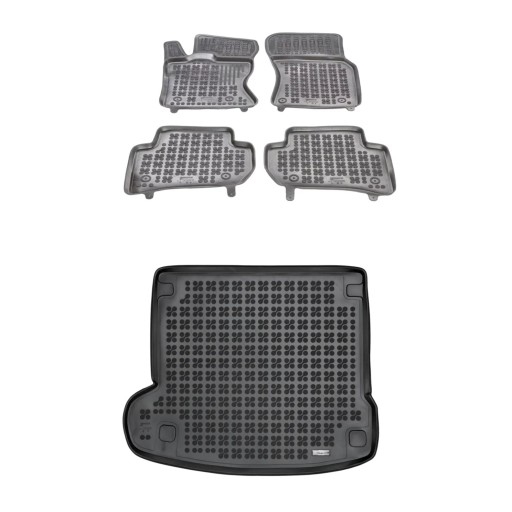 Гумовий комплект килимків і коврик для Land Rover Range Rover Velar 2017 р.в.