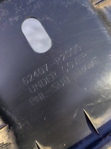 KIA SPORTAGE V cover cover below engine 62407R2000