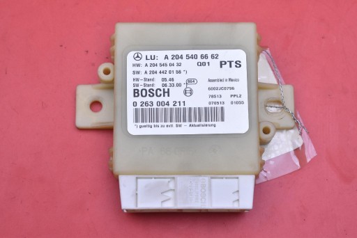 Bedienteil modul Parken PDC A2045406662 MERCEDES C-KLASA W204 07-11