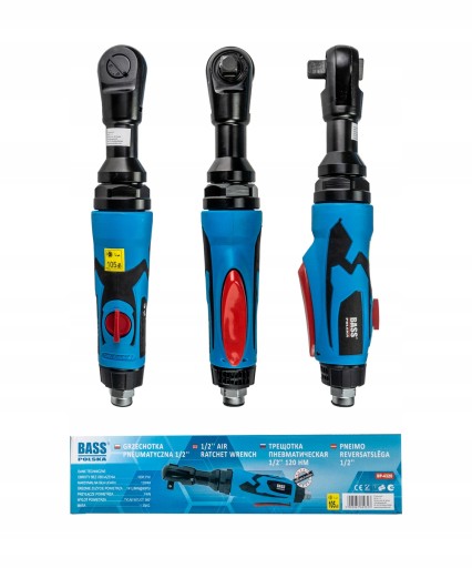 ПНЕВМАТИЧЕСКИЙ КЛЮЧ С ТРЕЩОТКОЙ BASS PL 1/2