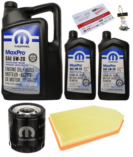 MOPAR 5W20 + ФИЛЬТРЫ DODGE CHARGER 5.7 17-21