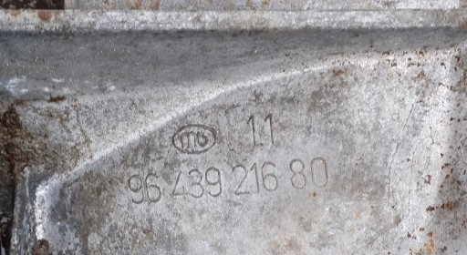 Peugeot 307 2004 Manualna 6-biegowa Getriebe