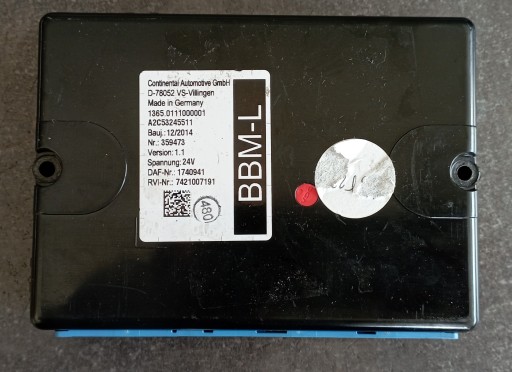 A2C53245510 - Касетний модуль bbm daf xf cf euro 6 7421007191 1740941