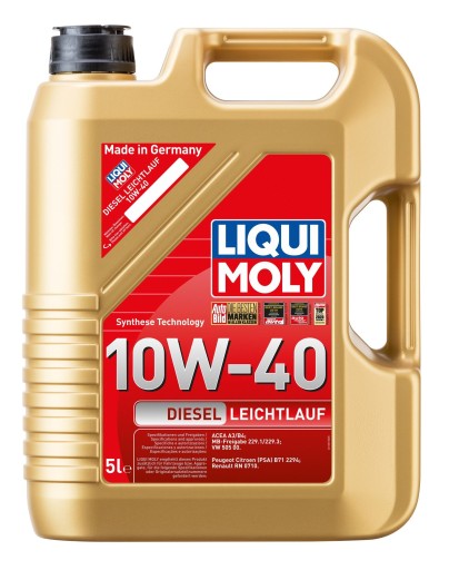 Моторное масло Diesel Leichtlauf 10W-40 5л.