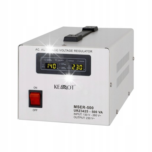 Стабилизатор напряжения kemot mser-500 230 в переменного тока 500 ва
