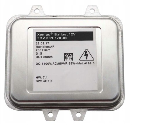 ИНВЕРТОР AFL XENON OPEL INSIGNIA 5DV009720-00