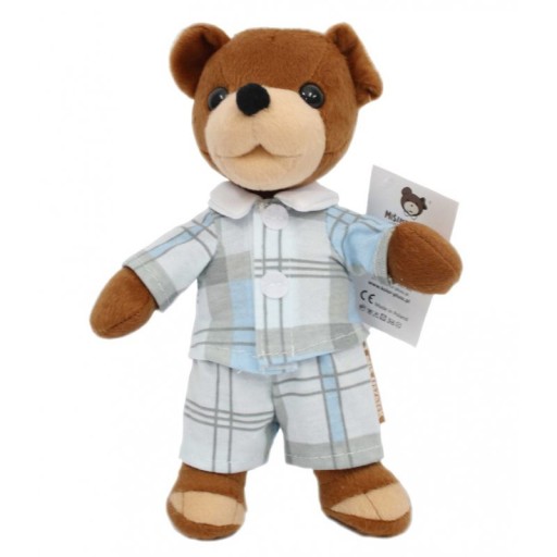 Medvedík Ušiak - plyšový medvedík v pyžame 23 cm