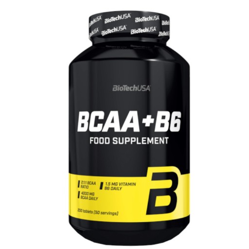 BioTech USA BCAA + B6 aminokyseliny 200 tabliet