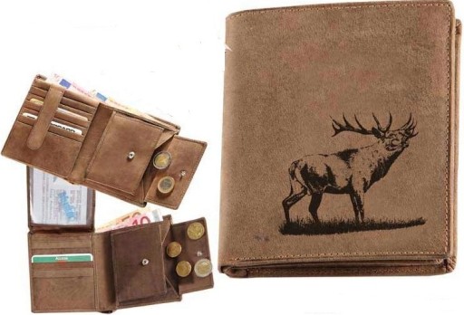 Шкіряний гаманець ''Jeleń 2''