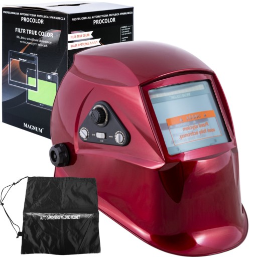 АВТОМАТИЧЕСКИЙ КОЗЫРЕК MAGNUM PROCOLOR КРАСНЫЙ