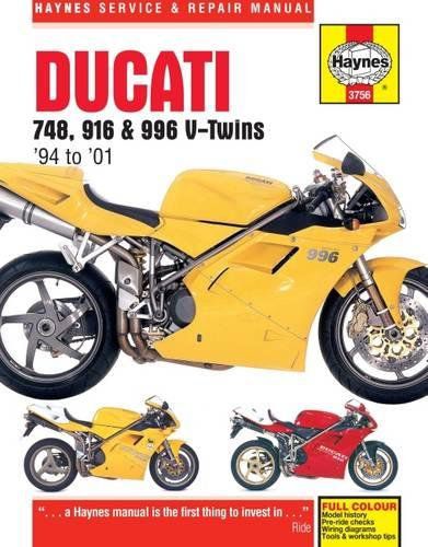 DUCATI 748, 916 И 996 4-КЛАПАННЫЕ V-TWINS 1994–200 гг.