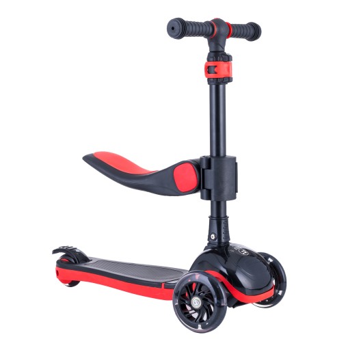 3-КОЛІСНИЙ СКУТЕР LED WHEELS BALANCE BIKE 2in1