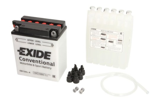 EB12AL-A - Акумулятор EXIDE 12V 12AH / 165A P+