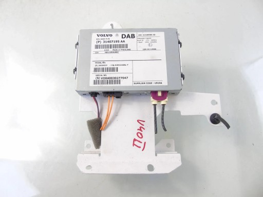 Модуль усилителя антенны VOLVO V40 II 31407195AA