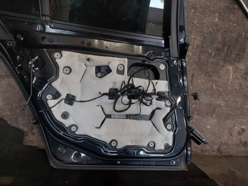 door complete left rear part DOCIAG BMW F01 730D S34 AZURITSCHWARZ