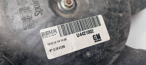 ventilátor chladiče OPEL MERIVA B II
