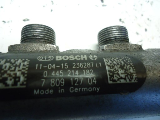 BMW X3 E90 E87 2.0D N47D20 Kraftstoffverteiler Einspritzleiste Sensor 0445214182 0281002738